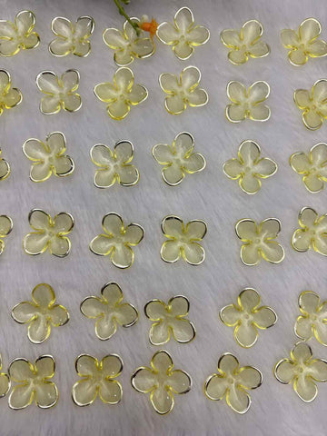 Light Lemon Yellow Flower Type 6 – 10gm