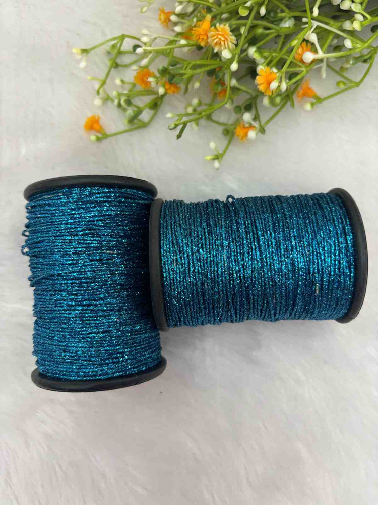 Sky Blue Glitter Zari - 1 Piece