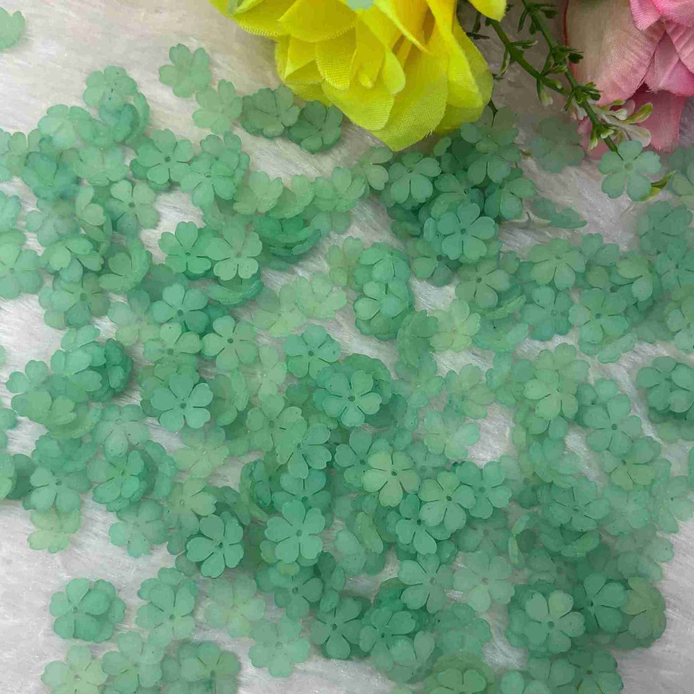 Dark Light Green Flower Type 7 - 10Gm