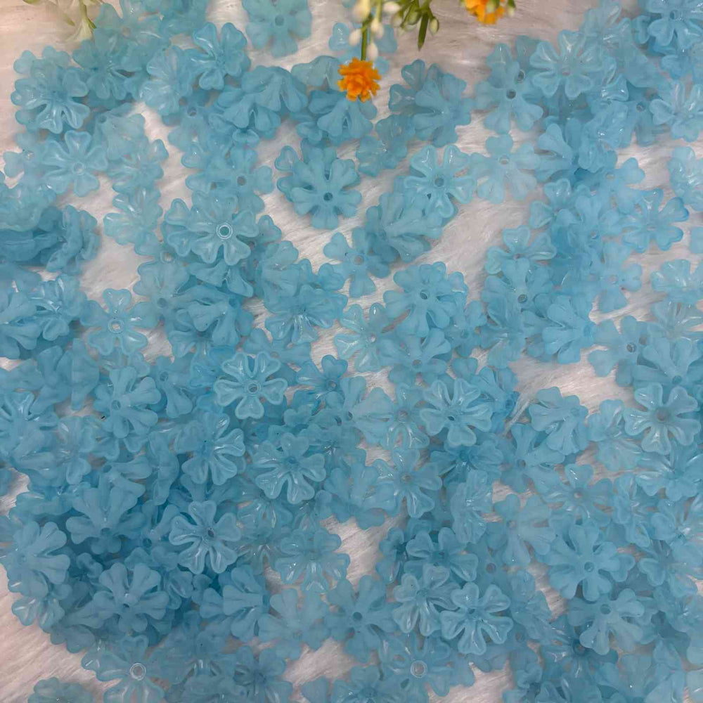 Sky Blue Flower Type9 D1 - 10 gm