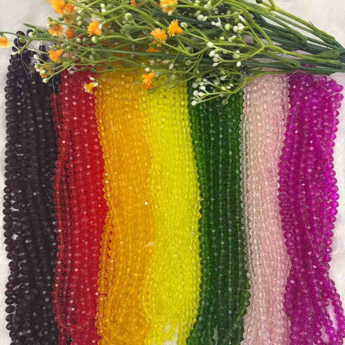6mm Crystal Beads