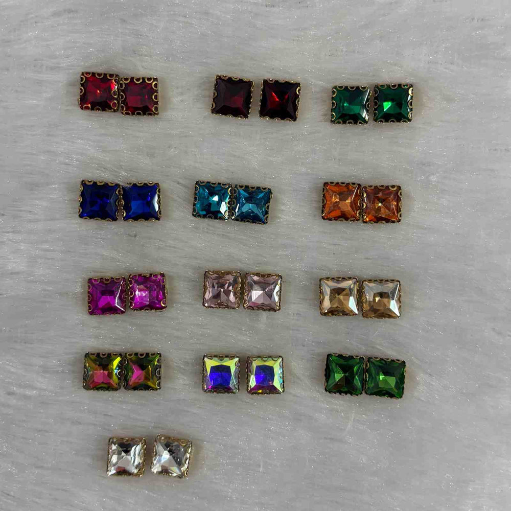 8 x 8 Square crystal - 1 Piece