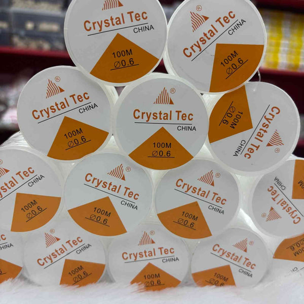Crystal Tec 100 M Elastic 0.6 Size - 1 Piece