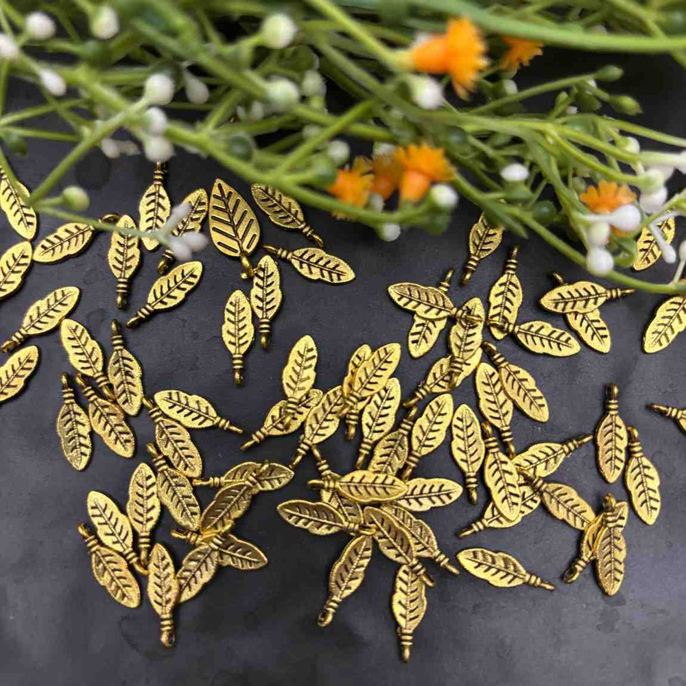 Leaf Small Charm- 5 Piece