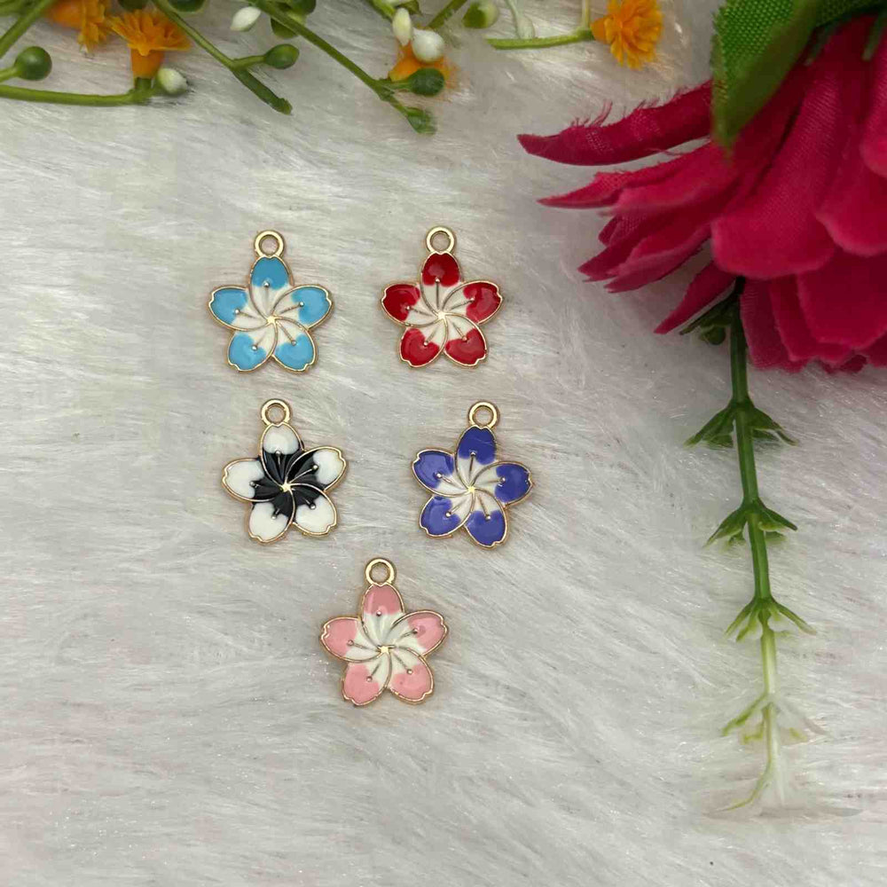 Enamel Charms D14 - 1 Piece