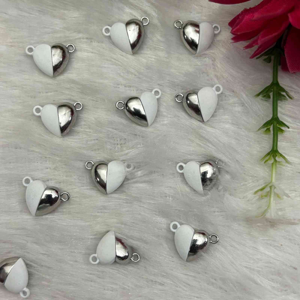 Magnet Heart White