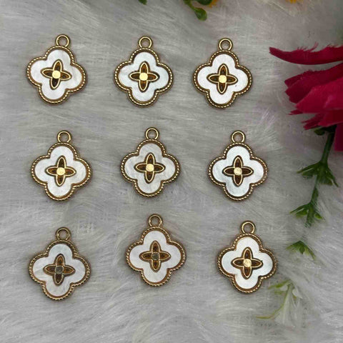 Enamel Charms D32 - 1 Piece