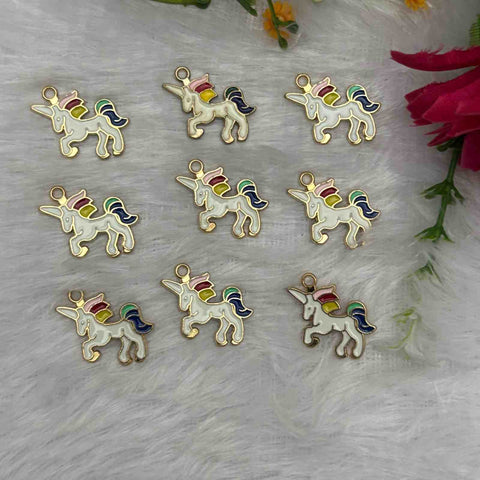 Enamel Charms D38 - 1 Piece