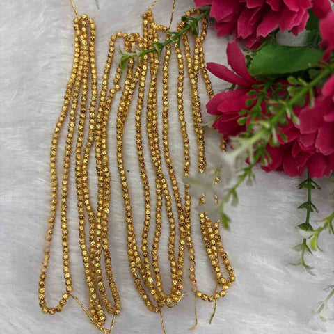 3mm Gold Design Ball - 1 Line