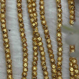 3mm Gold Design Ball - 1 Line