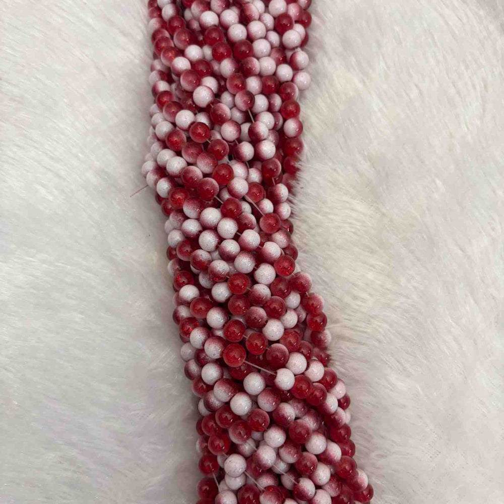 Crackle Beads D24 - 1 Line