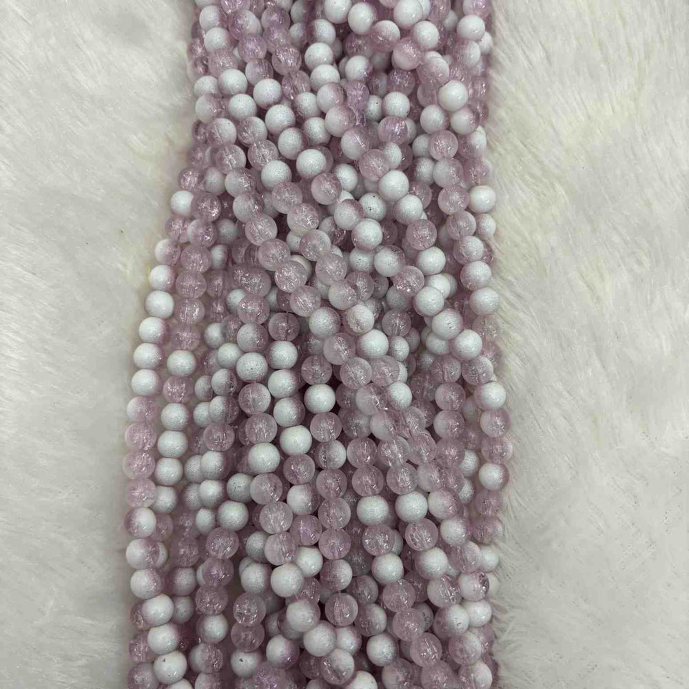 Crackle Beads D25 - 1 Line