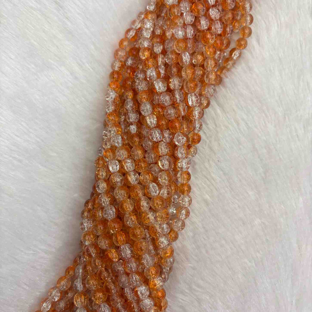 Crackle Beads D31 - 1 Line