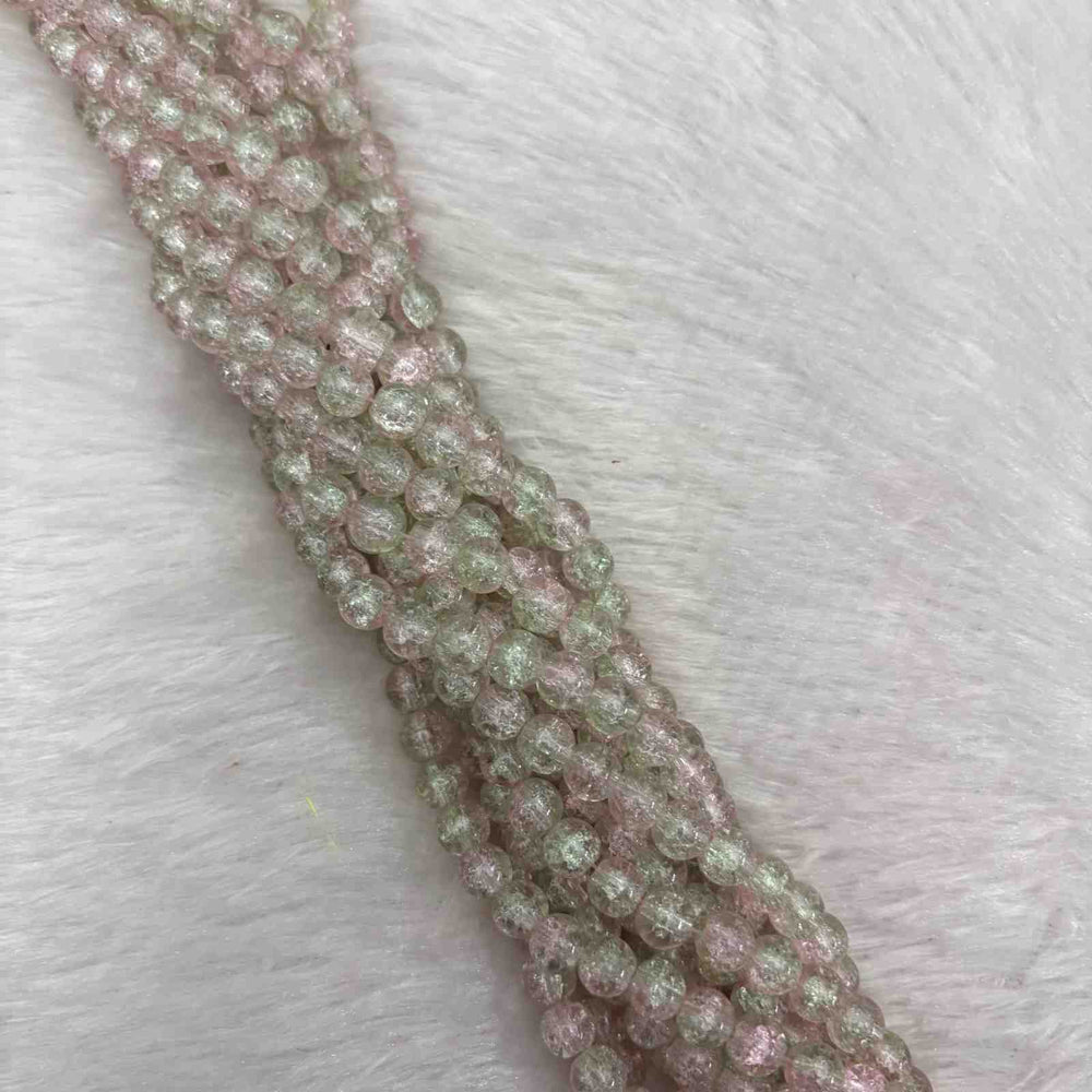 Crackle Beads D32 - 1 Line