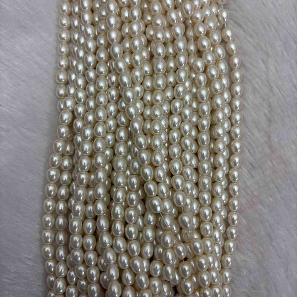 Drop Glass Beads - 1 Line
