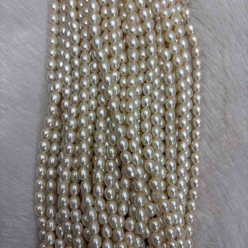 Drop Glass Beads - 1 Line
