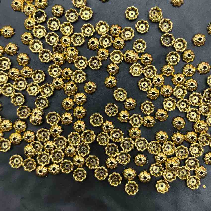 Bead Cap Gold D2 - 10 gm