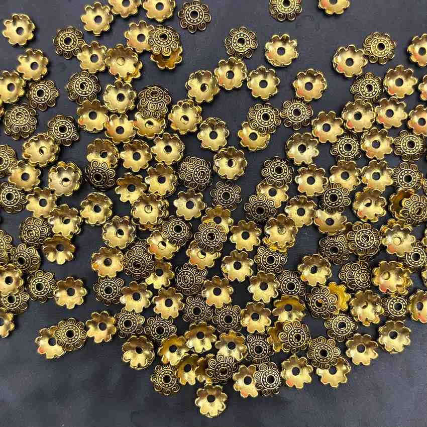 Bead Cap Gold D3 - 10 gm