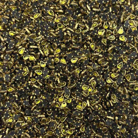 Yellow Thilagam Glossy Stones