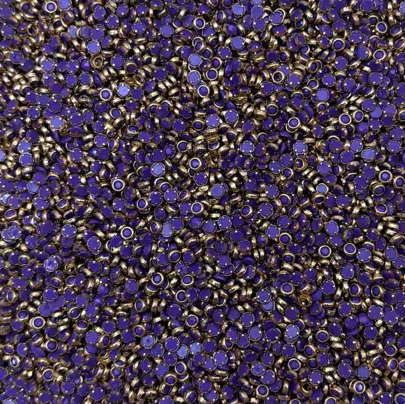 Violet 3mm Round Mat