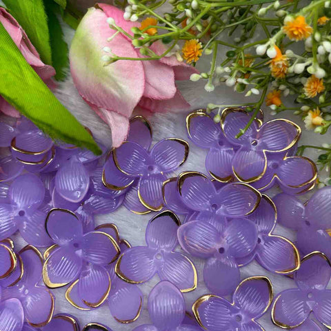 Violet Three Leaf Lotus - 10 gm
