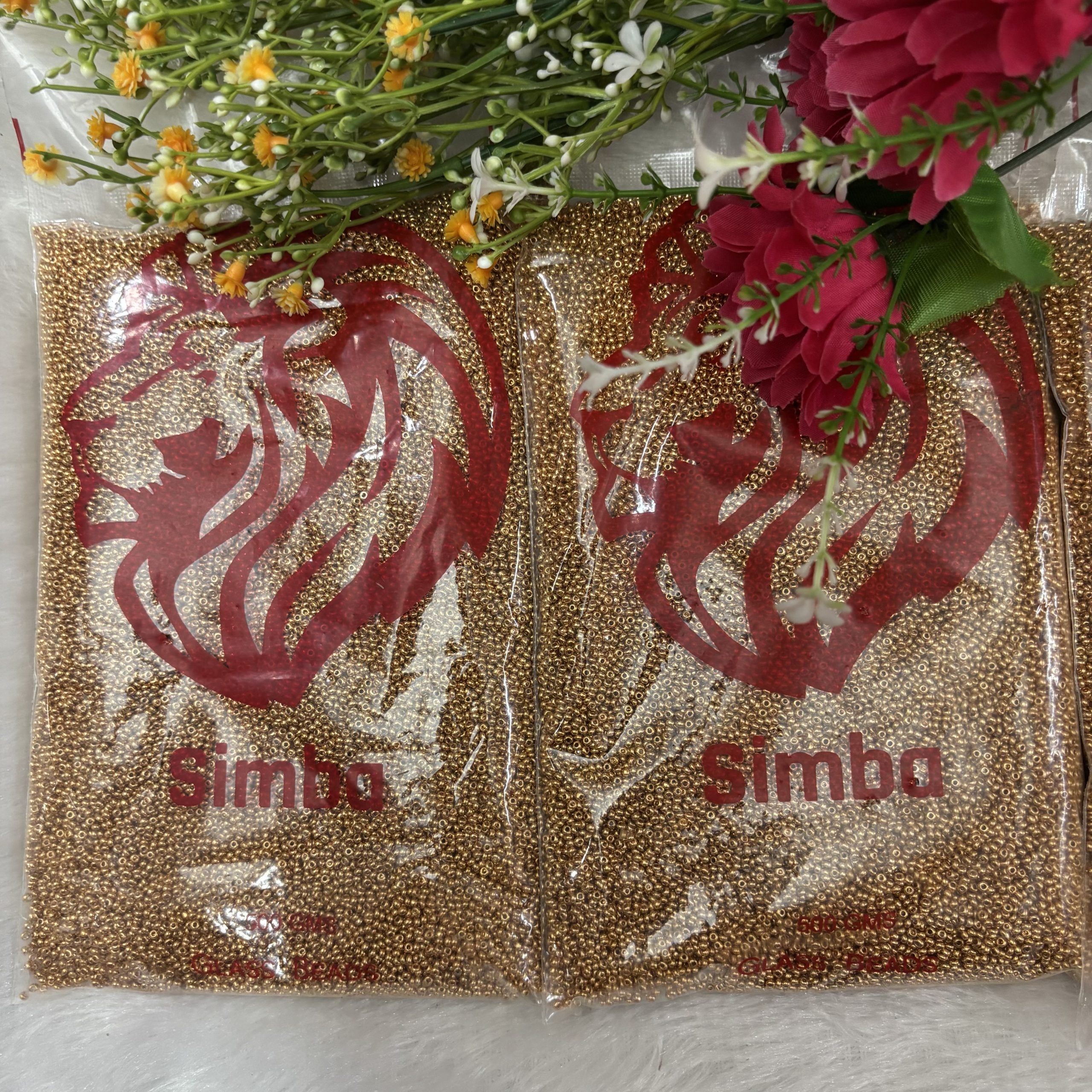 Simba Gold Sugar Beads