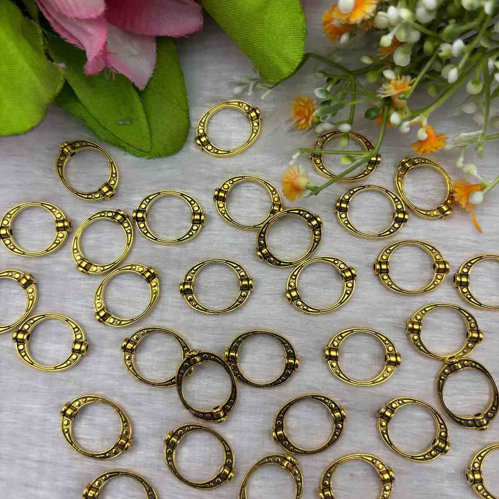 Bracelet Bead Metal Charms - 5 Piece