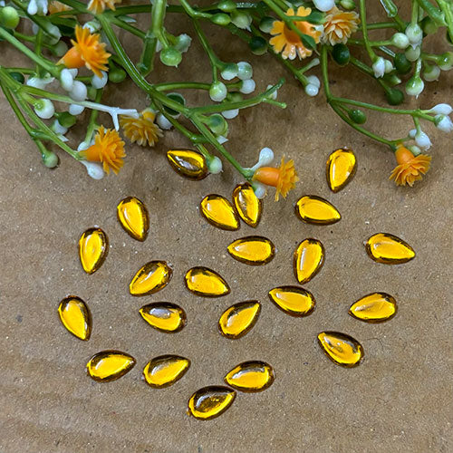 Yellow Kundan Stone Thilagam