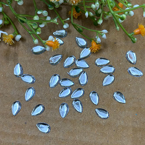 White Kundan Stone Thilagam