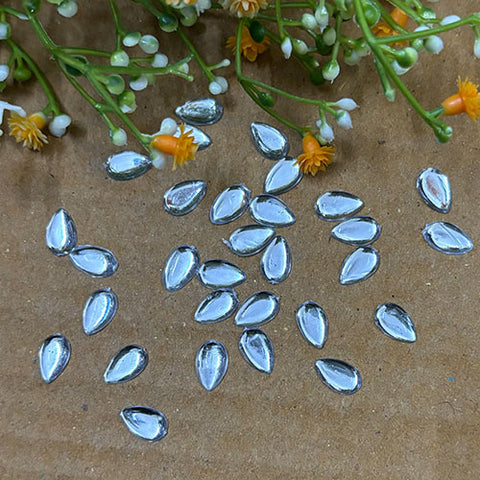 White Kundan Stone Thilagam