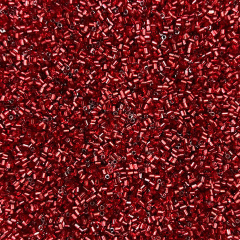 Red Micro Cut Bead