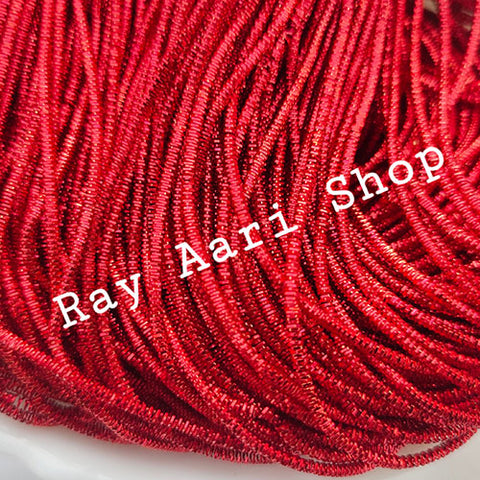Red Nakshi Zardosi