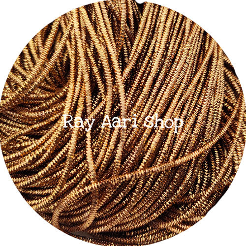Dull Gold - Nakshi Zardosi