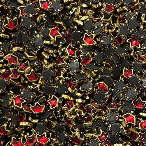 Red Crown Glossy Stones