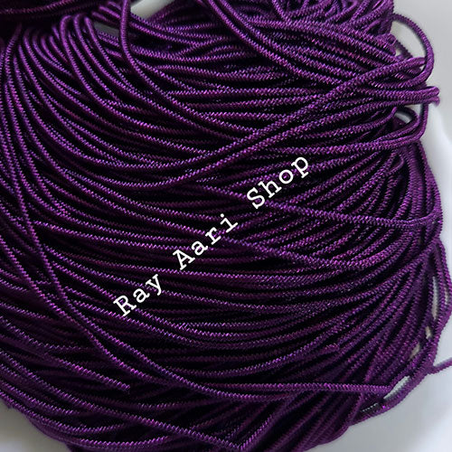 Violet - Thick Zardosi