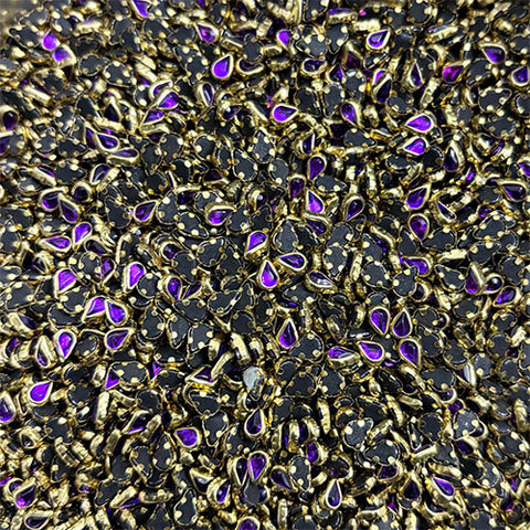Violet Thilagam Glossy Stones