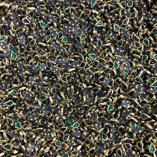 Dark Green Thilagam Glossy