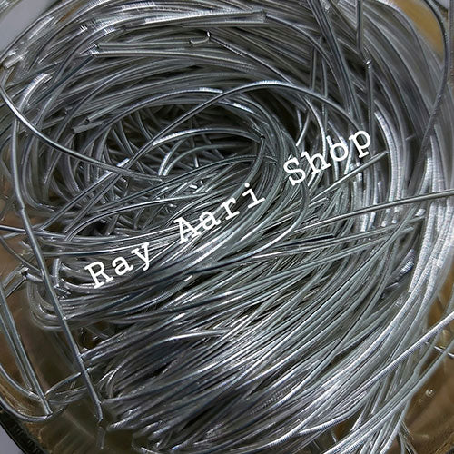 Thin Zardosi silver
