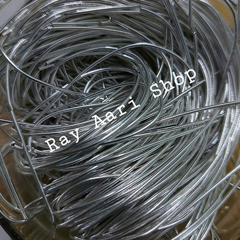 Thin Zardosi silver