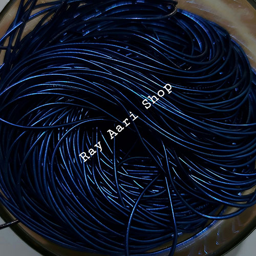 Dark Blue - Thin Zardosi