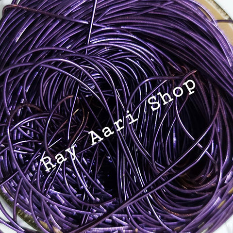 Violet - Thin Zardosi
