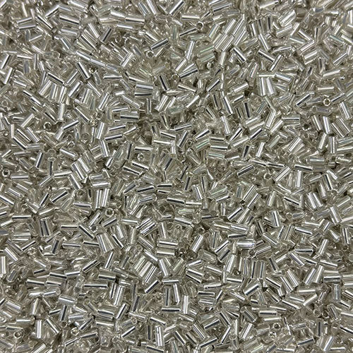 silver Tube Bead