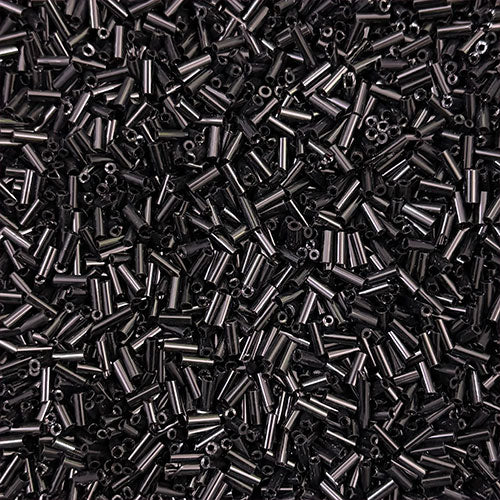 Black Tube Bead