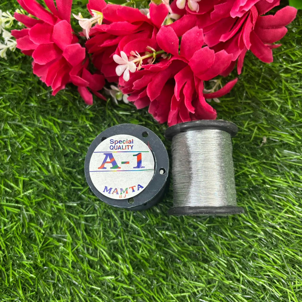 A1 - silver Zari - 1 Piece