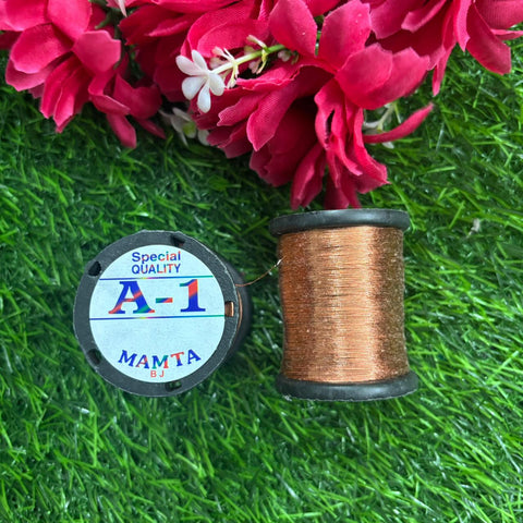 A1 - Copper Zari - 1 Piece
