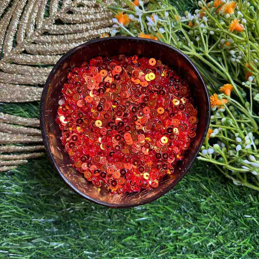 Orange Devdas Chamki - 10gm
