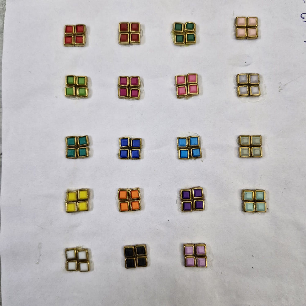 Square Mat -[ 10 GM Each - 10 Colours]