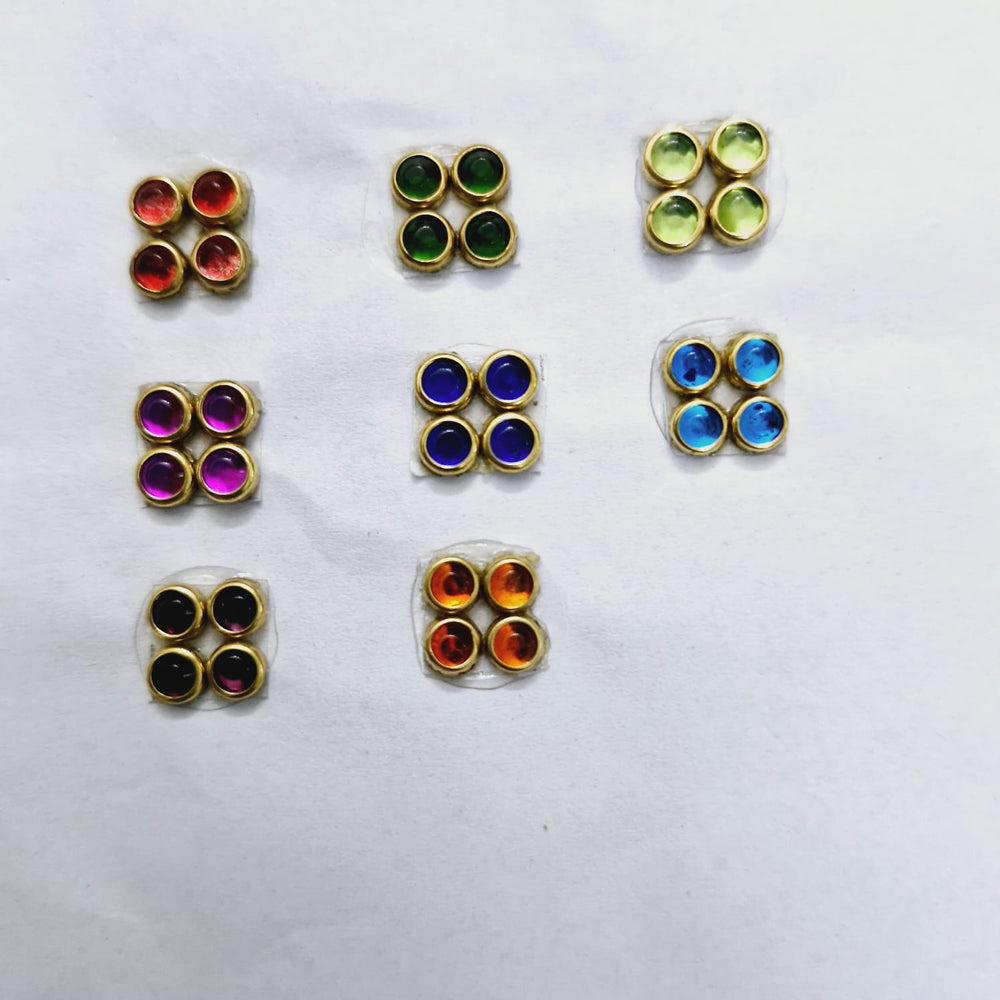 4 mm Glossy -[10 GM Each -  8 Colours]