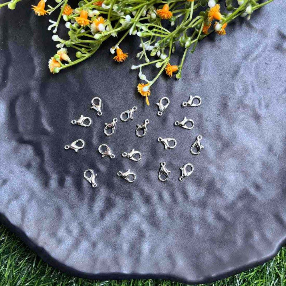 Lobster Hook Silver - 10 Pcs