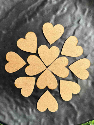 Heart MDF - 5Pieces